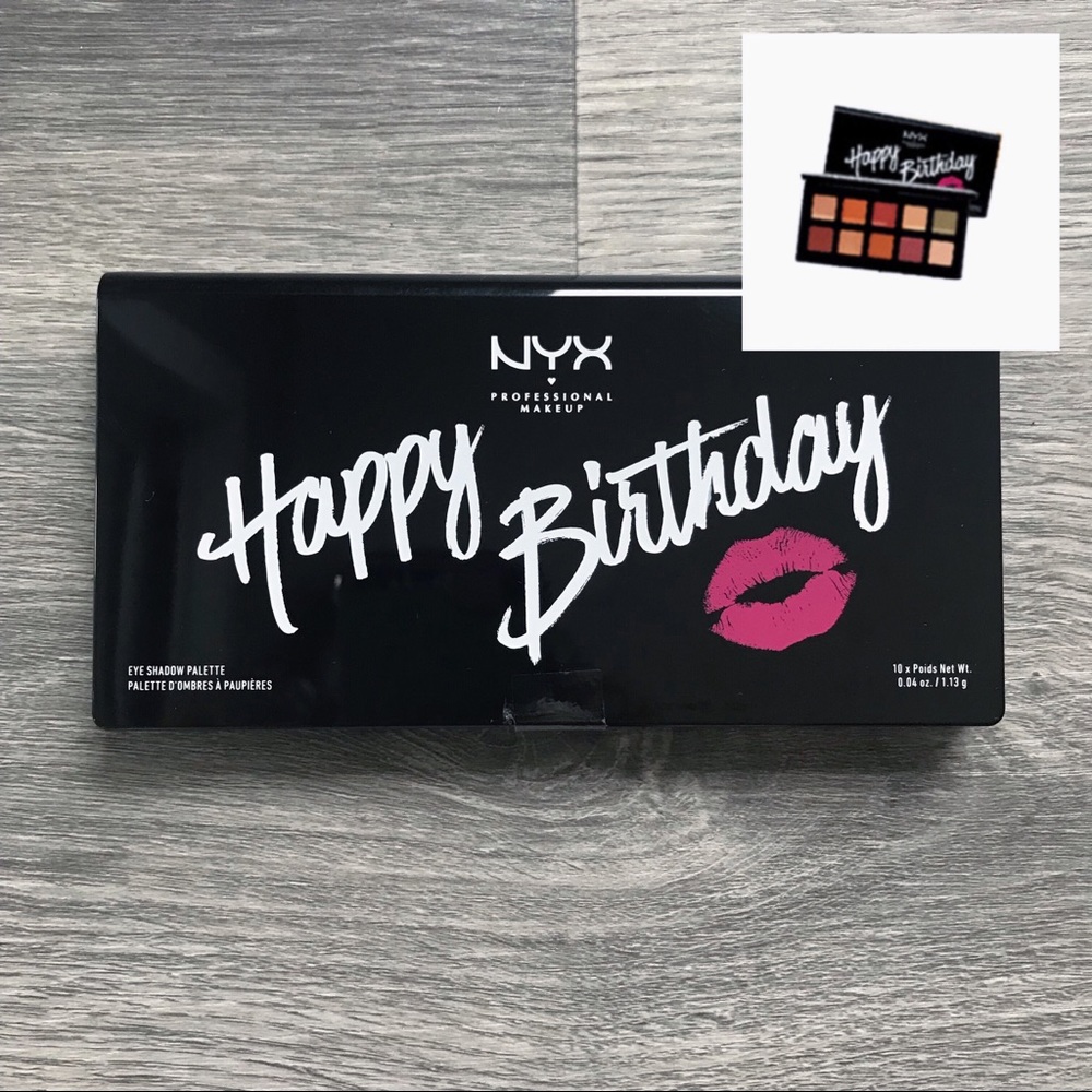 NYX Eye Shadow Palette Happy Birthday